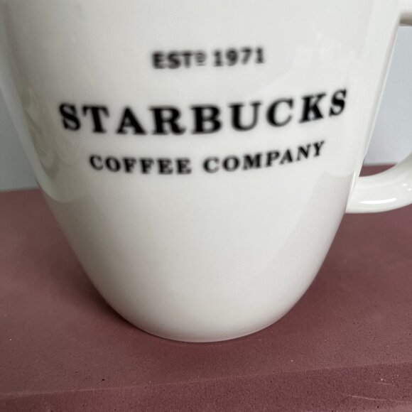 VINTAGE Starbucks 2006 Abby Mug - Barista Ed.16fl.oz. EUC - Picture 2 of 4